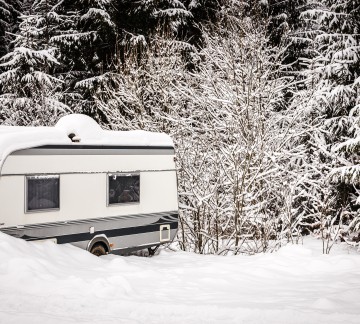 Back to basic winterkamperen Nederland
