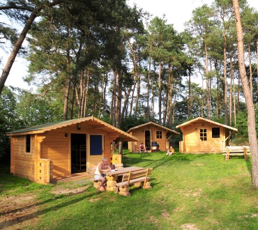 Huren - Trekkershut Diana Heide overzicht