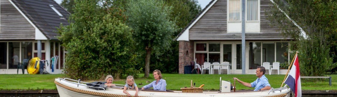 Vakantie aan het water - Bootverhuur Camping it Wiid