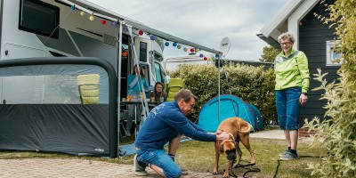 Kampeerplaats deluxe