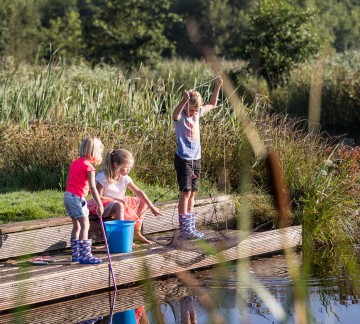 It Wiid - kinderen vissen